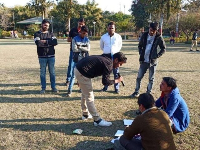 Batch celebration after course