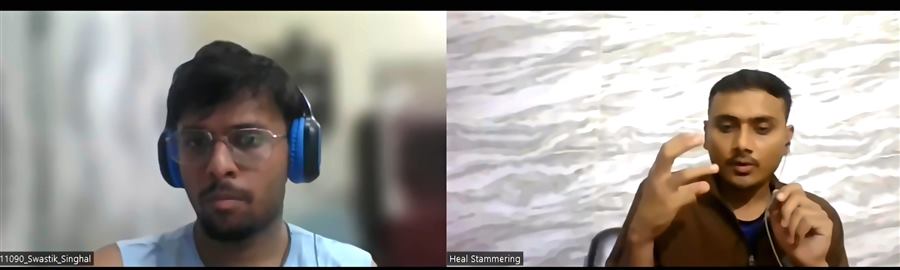 Heal Stammering online training video call session 19