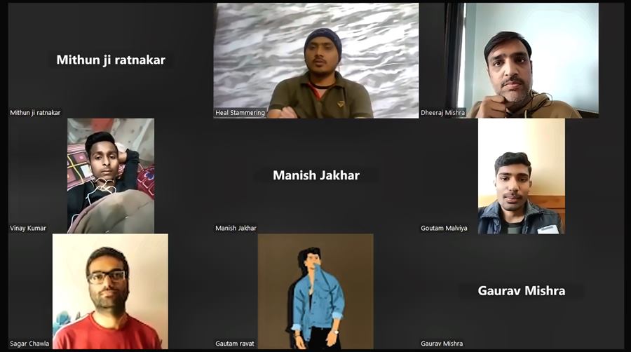 Heal Stammering online training video call session 27