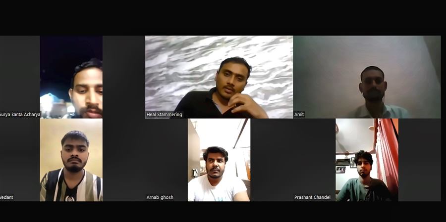 Heal Stammering online training video call session 47